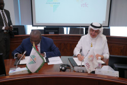 Prof. Benedict Oramah, President of Afreximbank and Eng. Hani Salem Sonbol ITFC CEO.JPG