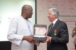 CEO ITFC honours H.E. Roch Christian Kabore, President of Burkina Faso after receiving Hono....jpg