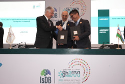 Eng. Hani Sonbol & Acting Alternat IsDB Governor for Uzbekistan.jpg